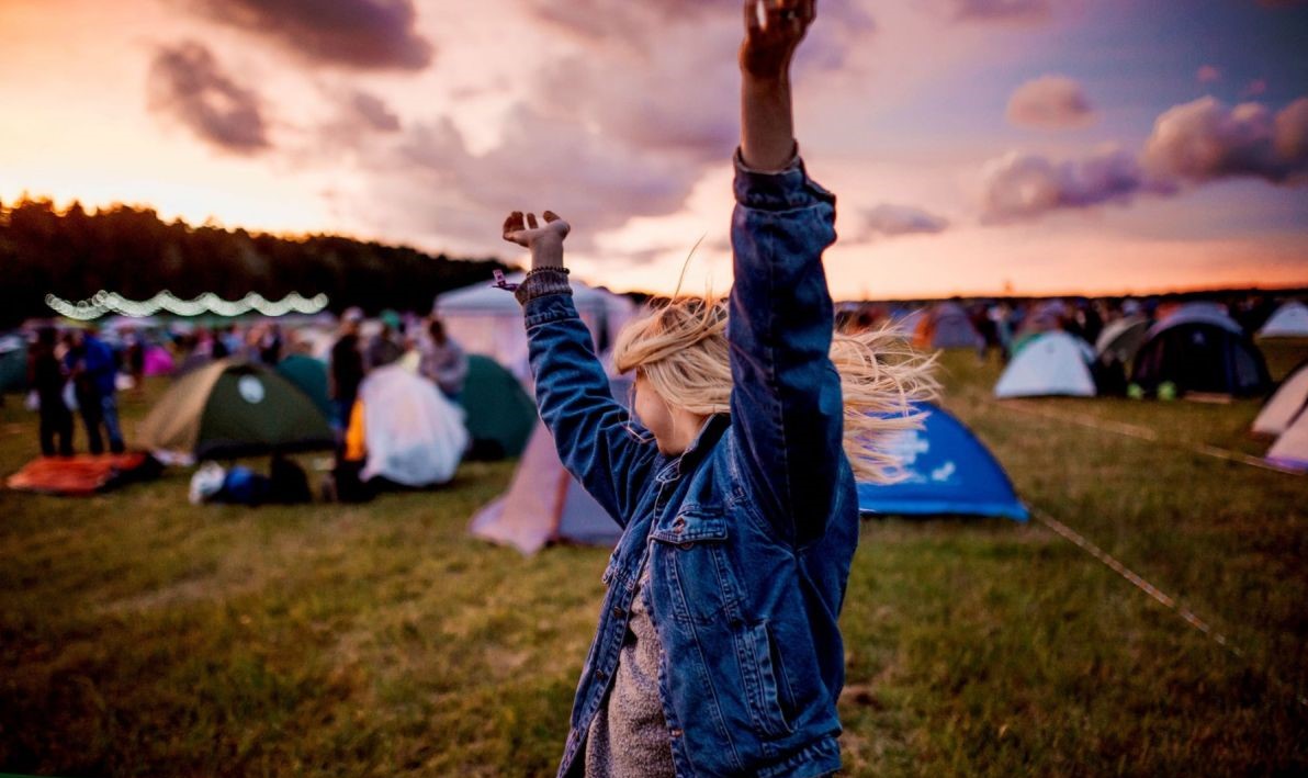 tente pour festival de musique